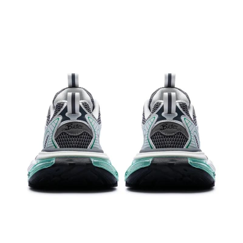 BASLS Fashion Casual Shoes Ankerle Breathable Height Increase Low Top Chunky Sneakers Unisex-19