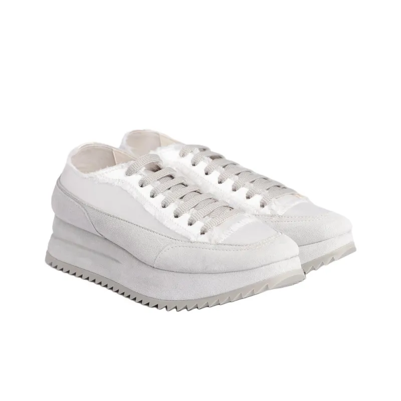 Pedro García Orella Low-Top Casual Shoes Women's Silver White-2