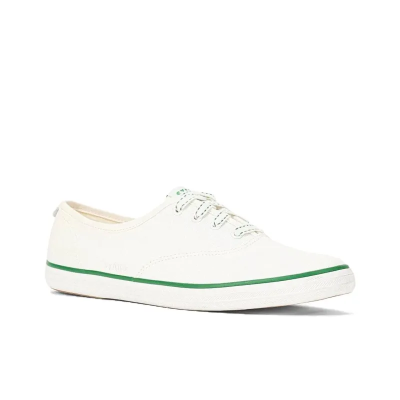 Staud Keds Champion Low-Top Canvas Shoes Women's White-2