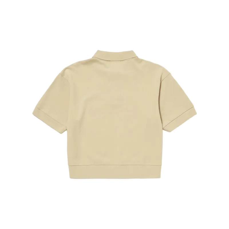 LACOSTE Polo Shirt Women's Beige-1