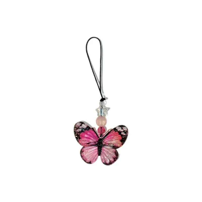 IOTS Resin Pendant Cell Phone Chain Keychain Unisex-3
