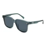 C3: Vintage Transparent Green Frame+Vintage Gray Lens