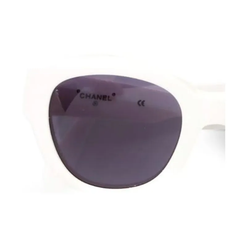 CHANEL Pre-Owned 2000s Logo-print Square-frame Sunglasses-2