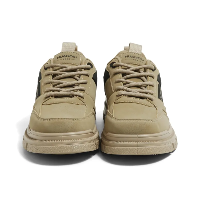 HUANQIU Wear Resistant Low Top Chunky Sneakers Men's-9