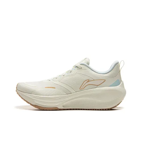 LINING Wear Lite 2.0 Protective Version Running Shoes Women's Low-Top Off White