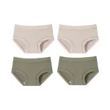 E Set-Cloud-Like Ice Silk-Cameo Brown+Cameo Brown+Coffee+Coffee (4 Pack)