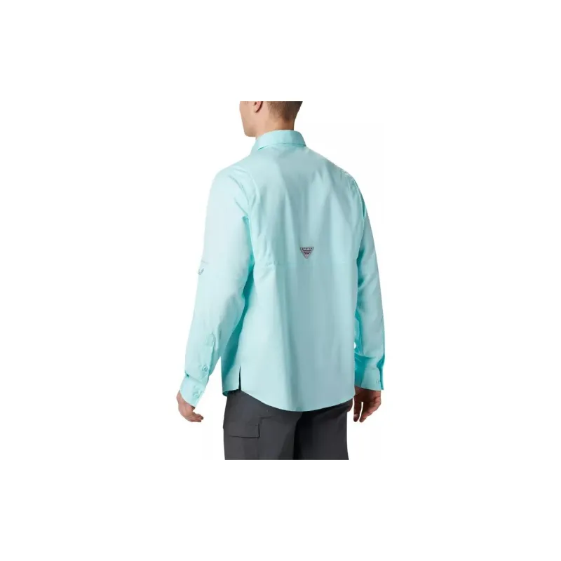 Columbia PFG Tamiami II Long Sleeve Shirt Shirt Men's Light Green-1