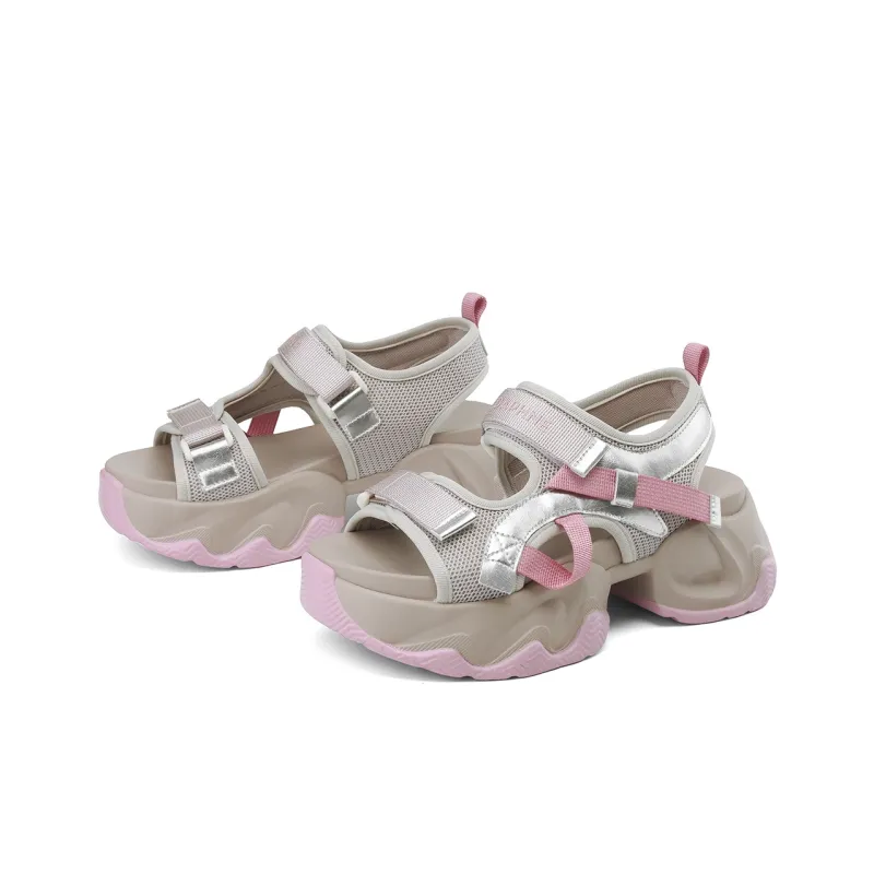 DAPHNE Beach Sandals Women's White-4