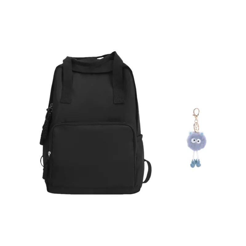 KAMLUI Nylon Fabric Backpack Laptop Bag Regular Unisex Multicolor-8