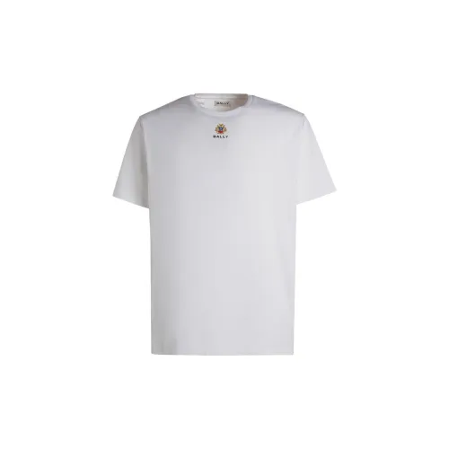 BALLY Logo-embroidered Crew-neck T-shirt