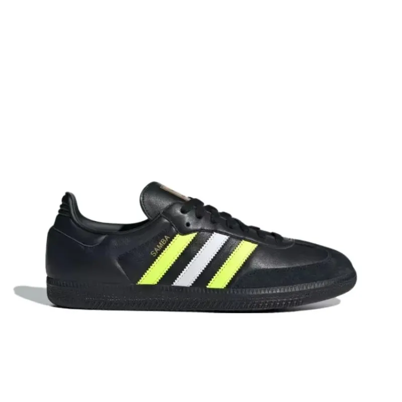 Adidas Samba Og Core Black Solar Yellow-1