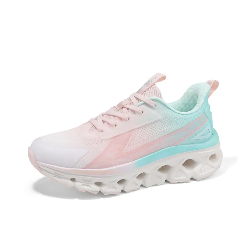 PES PANDA Running Shoes Unisex Low Top Moon White/Crystal Moon/Rolls Black/Rainbow Pink-9