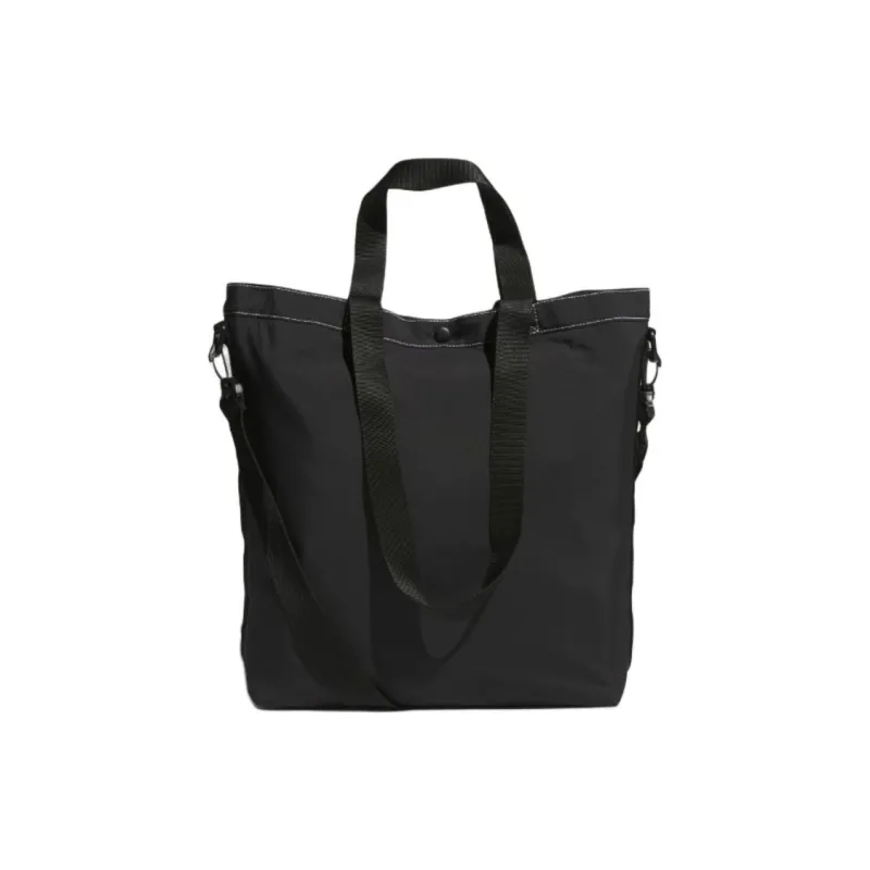 Adidas Polyamide Tote Bag Shopping Bag Shoulder Bag Crossbody Bag Handbag Regular Unisex Black-2