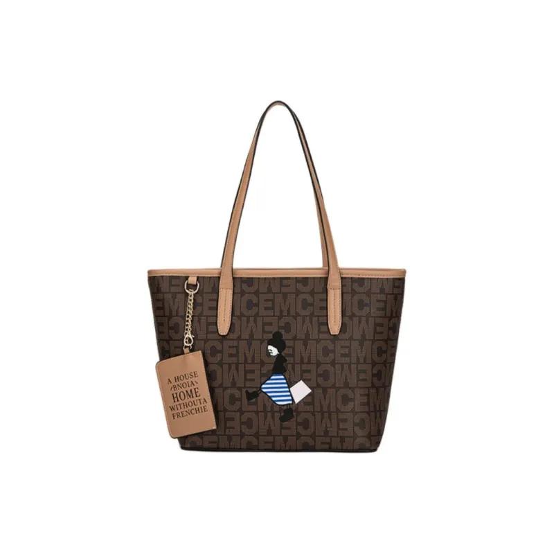 CORALDAISY Synthetic Leather Shoulder Bag Tote Regular Women's Multicolor-12