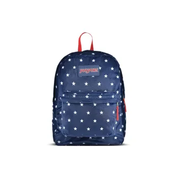 JanSport Fabric Backpack Regular Unisex Blue Background Stars