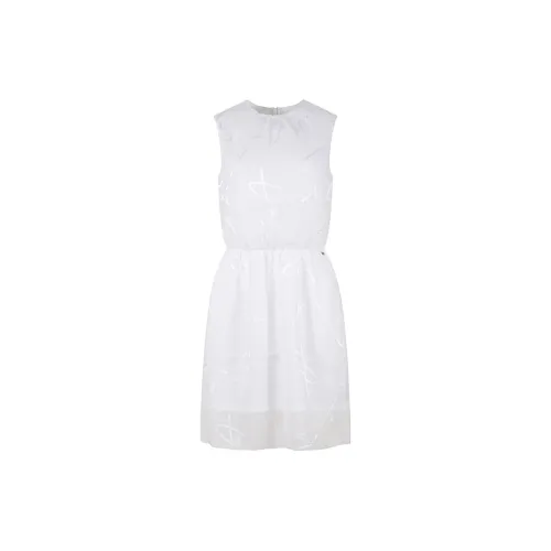 ARMANI EXCHANGE Sleeveless Dresses Women's White