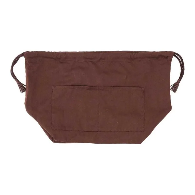 Dragon Diffusion Logo Patch Drawstring Clutch Bag-1