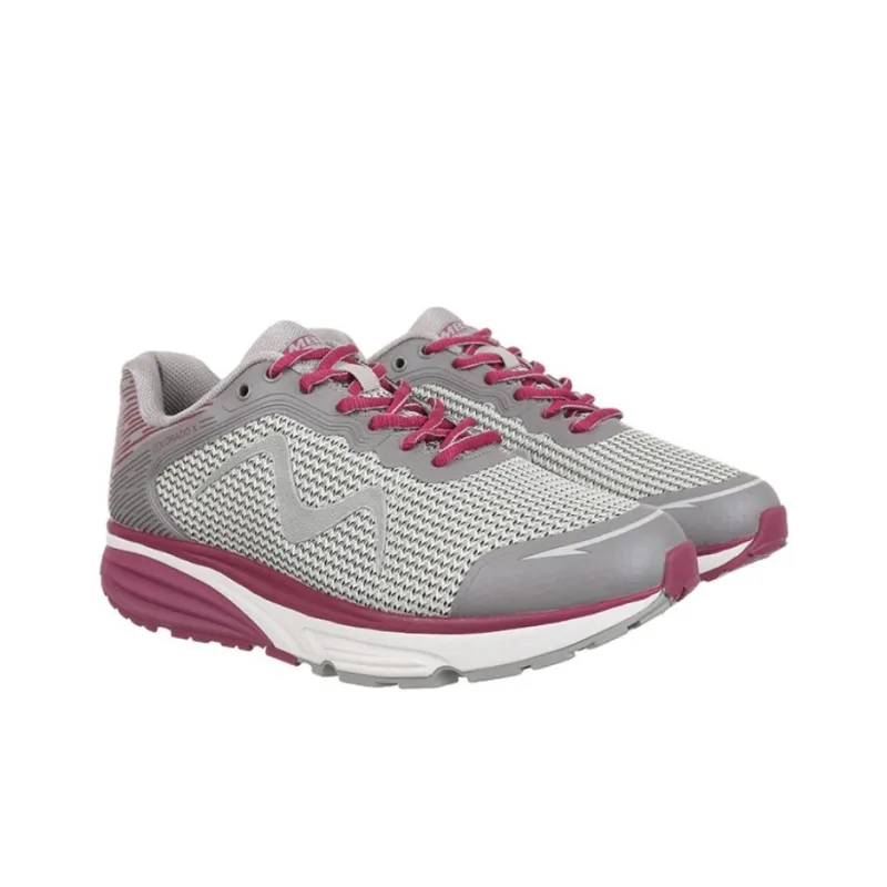 MBT Low Top Outdoor Shoes Women's Gray-2