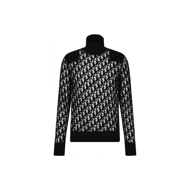 DIOR Quarterly New Products Sweaters Men Black-1