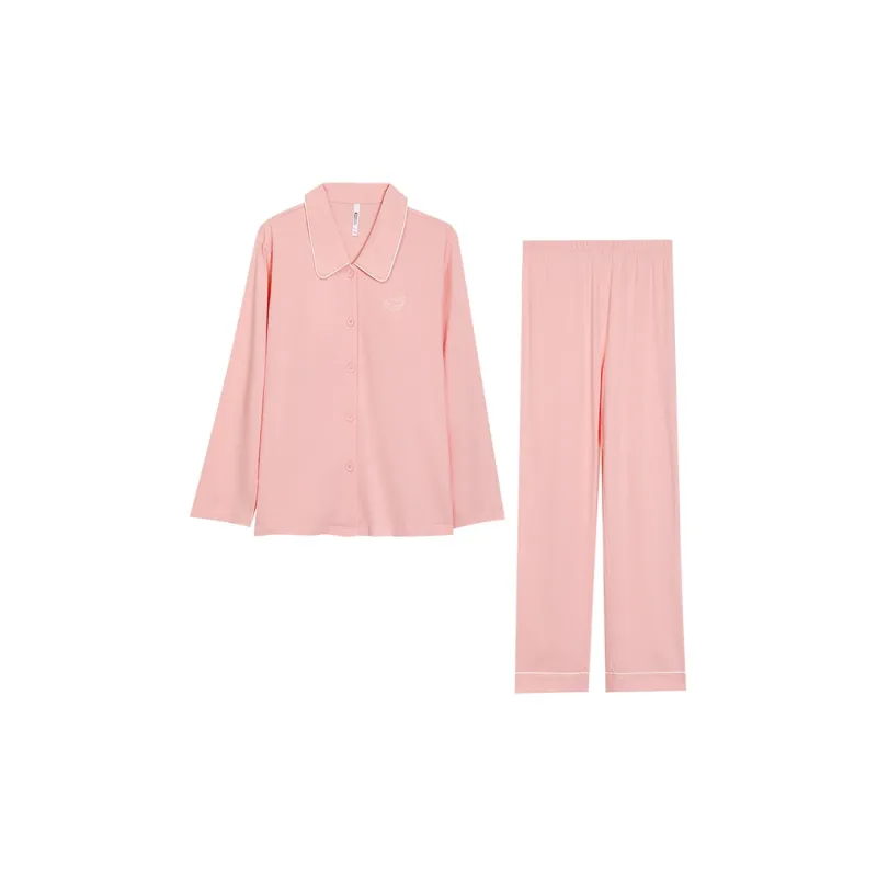Red Beans At Home Pajama Set Women's-0