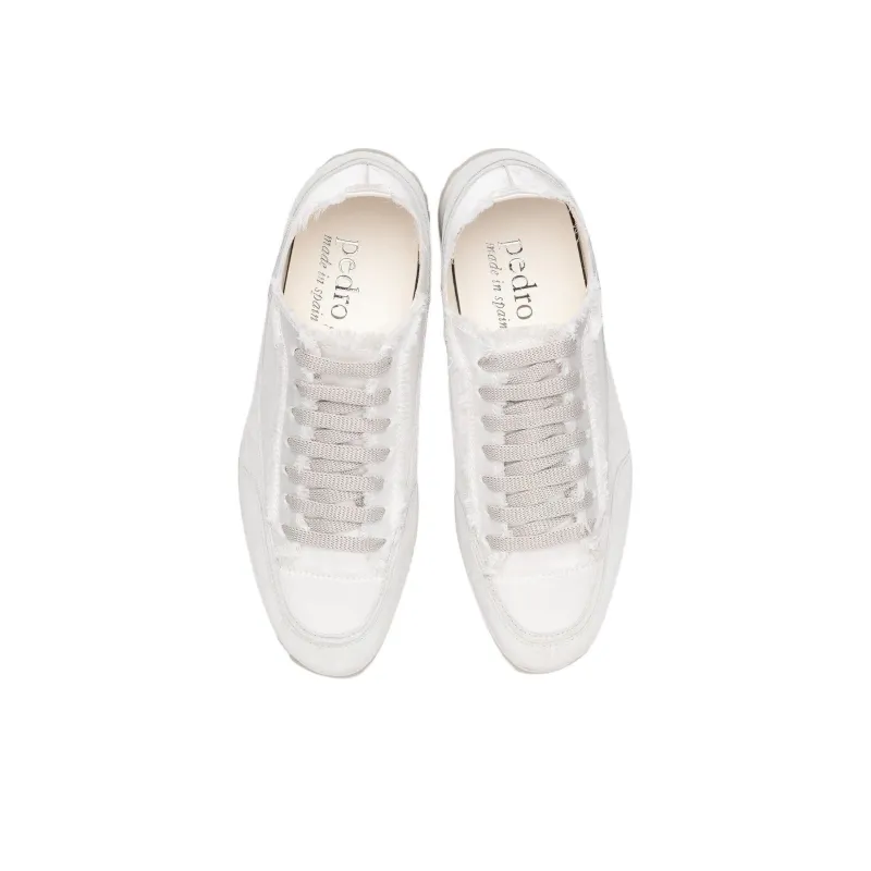 Pedro García Orella Low-Top Casual Shoes Women's Silver White-3