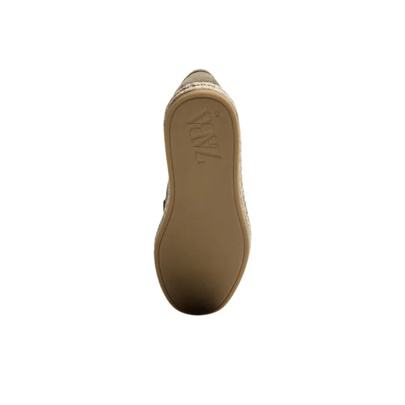 ZARA Espadrilles Men's Light Khaki-4