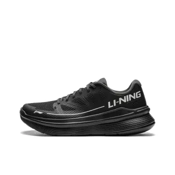 LiNing Ling Yue Anti Slip Wear Resistant Low Top Running Shoes Men's Black