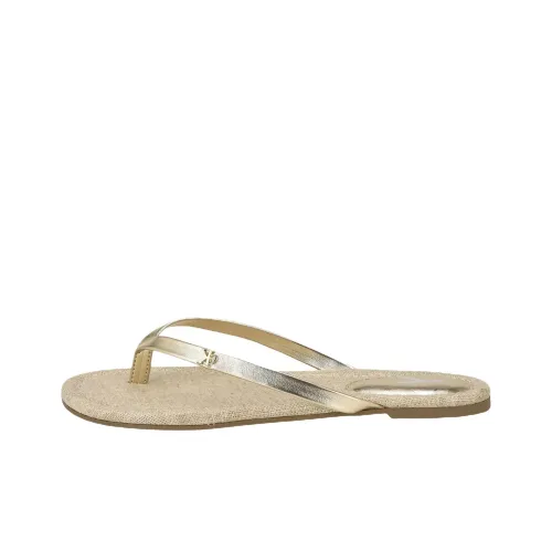 CALVIN KLEIN Flip Flops Women's Gold