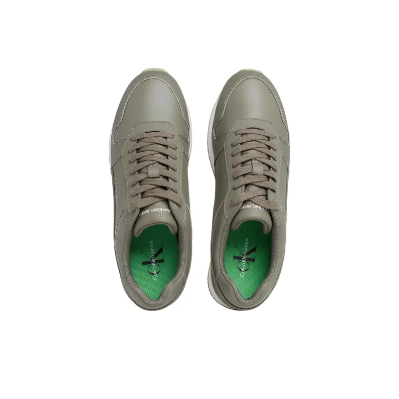 CALVIN KLEIN Low-Top Casual Shoes 3.2cm Men's Olive Green-3