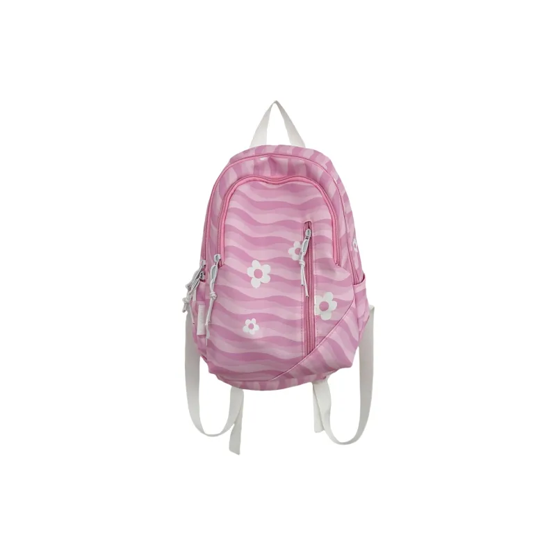 MOK Nylon Backpack Regular Women's Black/Pink/Orange/Khaki/Blue-2
