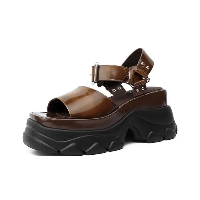 MOONIIEE One Strap Sandals Women's-1