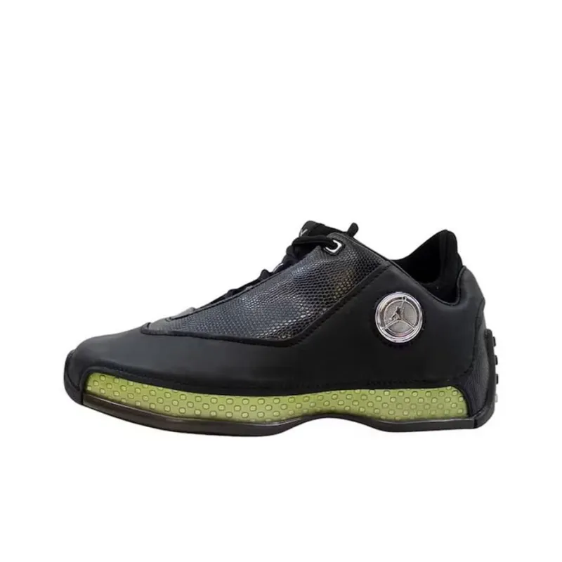 JORDAN 18 Low Black GS-0
