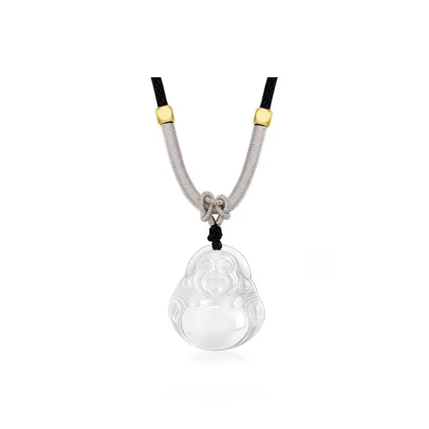 MOONS FAME Chalcedony Necklaces Unisex-7