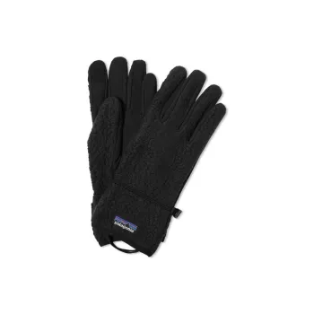 Patagonia Recycled Polyester Knit Gloves Women's Black