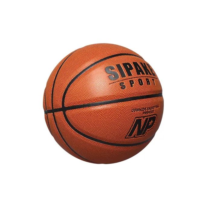 SIPAKESPORT Microfiber Leather Basketball Brown Size 7 Training Unisex-1