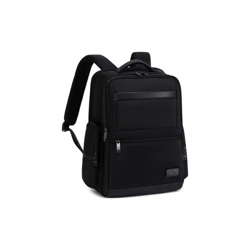 POLOMEISDO Composite Fabric With Microfiber Backpack Men's Black