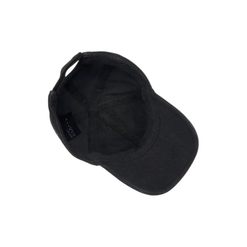 PRADA Cotton Baseball Caps Men's Black-5