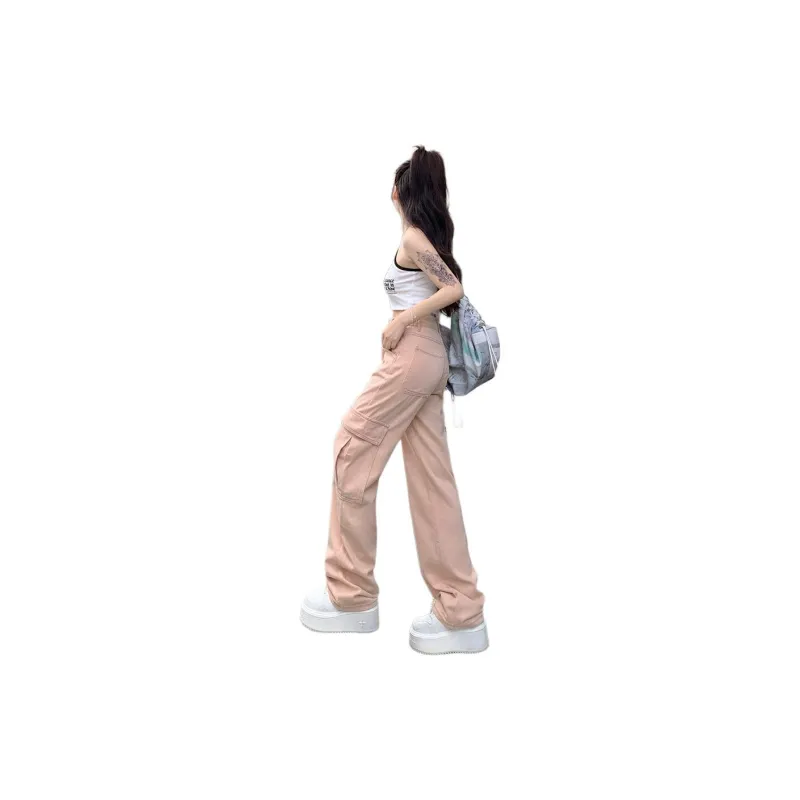 Concubine Zhu Jeans Women's Pink-2