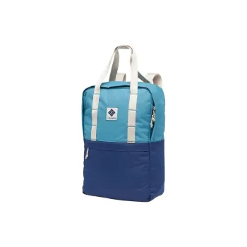 Columbia Polyester Laptop Bag Backpack Unisex Blue & Marine Blue