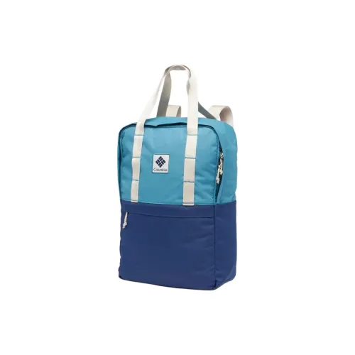 Columbia Polyester Laptop Bag bumbag Unisex Blue & Marine Blue
