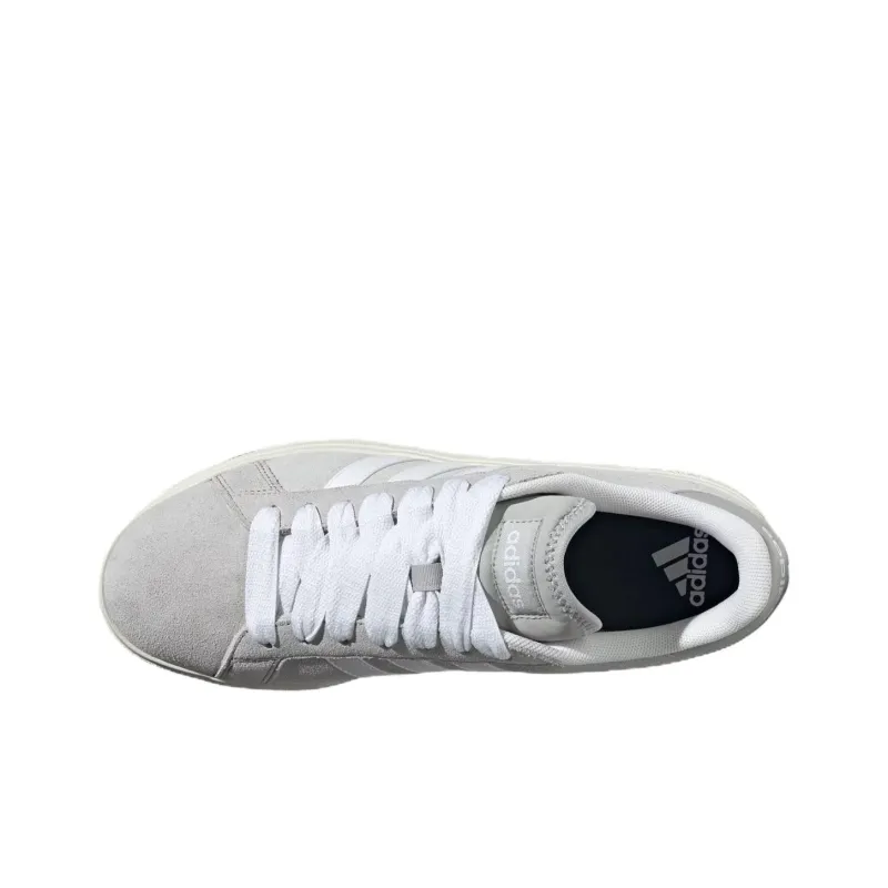 Adidas Grand Court Base 00s Grey Two Cloud White Gum-3