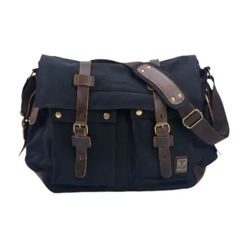 TTaG．baG Canvas Cowhide Canvas Bag Crossbody Bag Men's