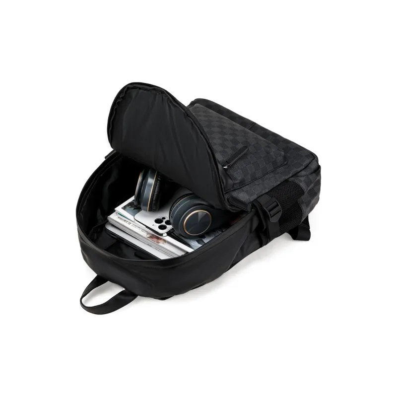RUIGOR Pu Backpack Regular Unisex Black-3