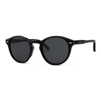 PARZIN Plate Frame Round Sunglasses Unisex Multicolor