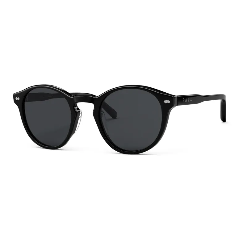 PARZIN Plate Frame Round Sunglasses Unisex Multicolor-0