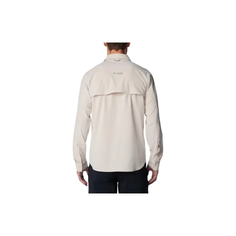 Columbia Summit Valley™ Woven Long Sleeve Shirt Shirt Men's Ecru-1