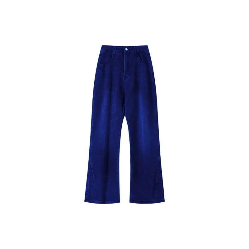 WELTER EXPERIMENT Classic Jeans Style Unisex Vintage Blue Tone-0
