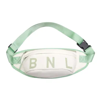 MOK Nylon Crossbody Bag Fanny Pack Sling Bag Regular Unisex White/Orange/White/Green/White/Blue/Black/Blue