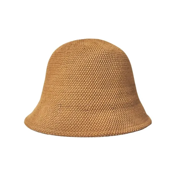 EEEENO Paper Reed Bucket Hats Women's-1