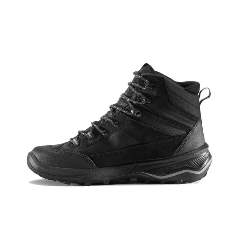 DECATHLON MT100 Anti Slip Wear Resistant Waterproof And Breathable High Top Trekking Shoes Men's Black-2